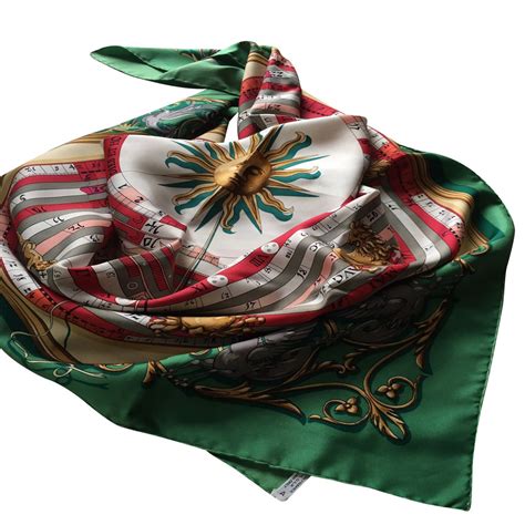 hermes scarves second hand|Hermes vintagesilk scarves.